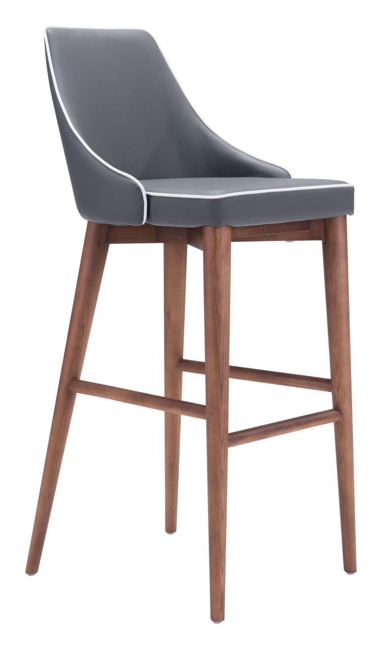 grey bar stool