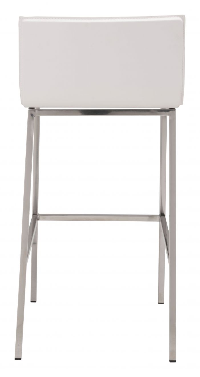 white bar stool