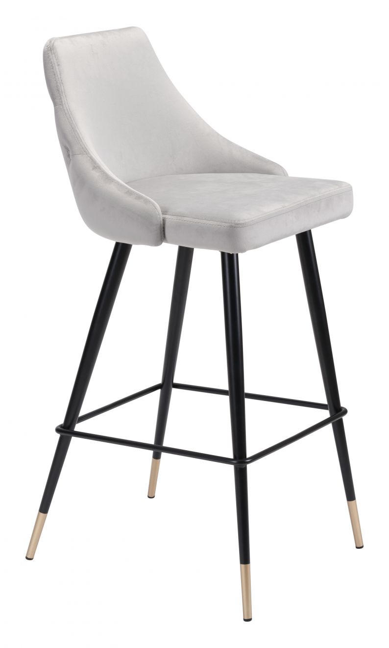 grey bar stool