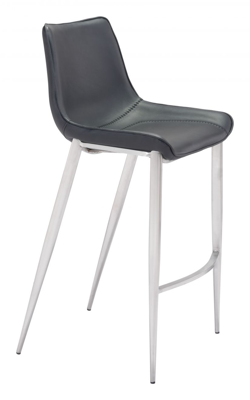 black bar stool