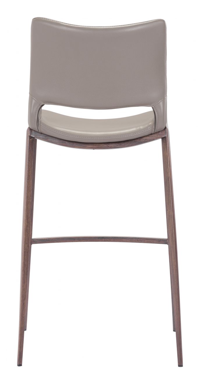 grey bar stool