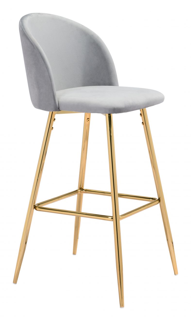 grey bar stool