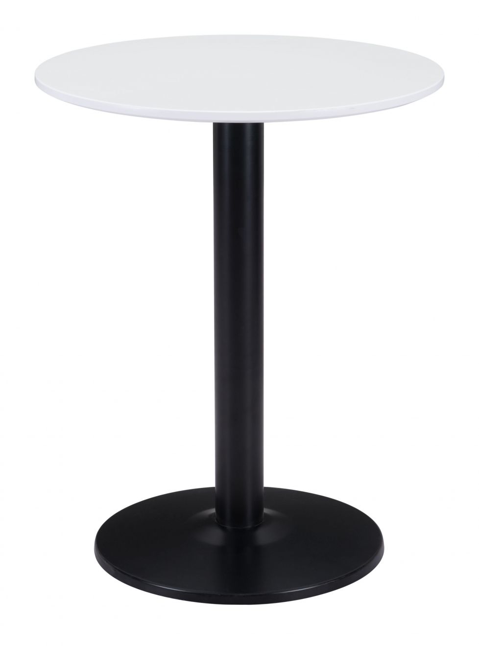 white dining table