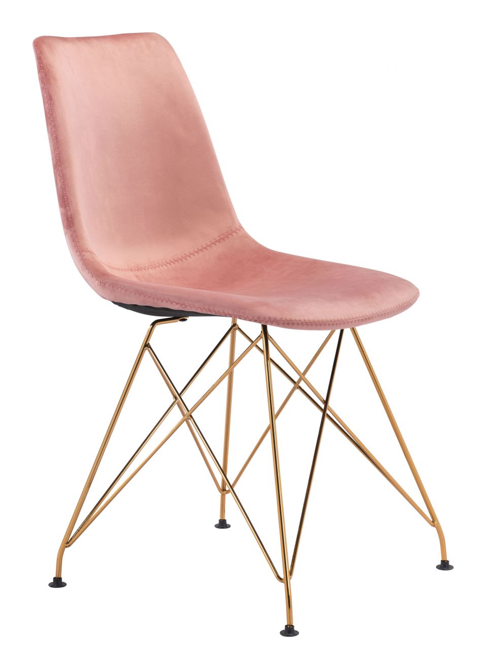 pink dining chair