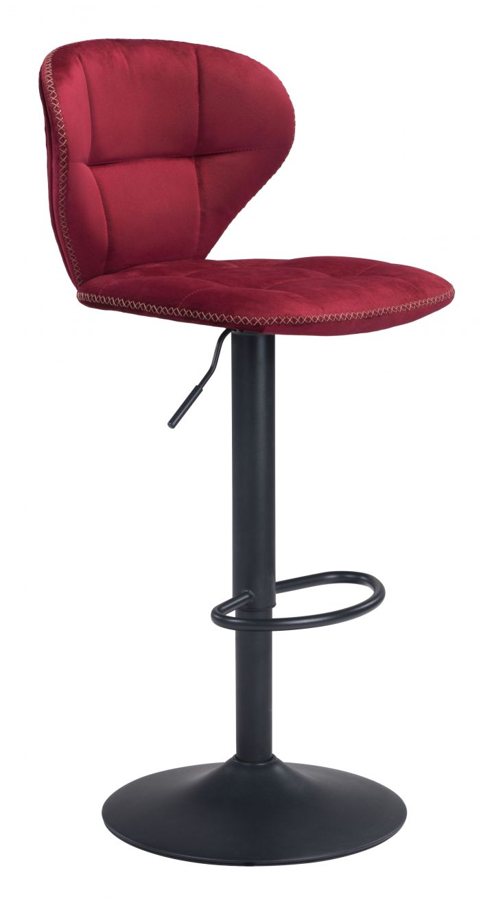 red bar stool