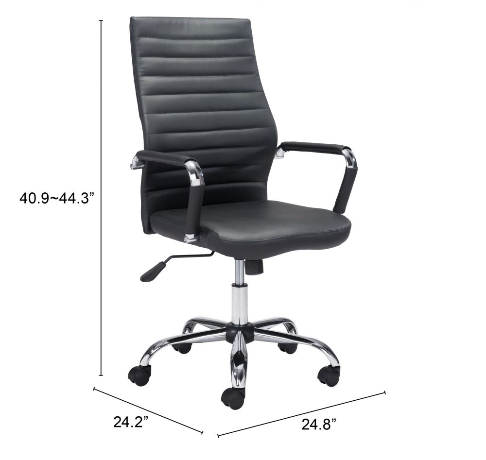 steel office chair