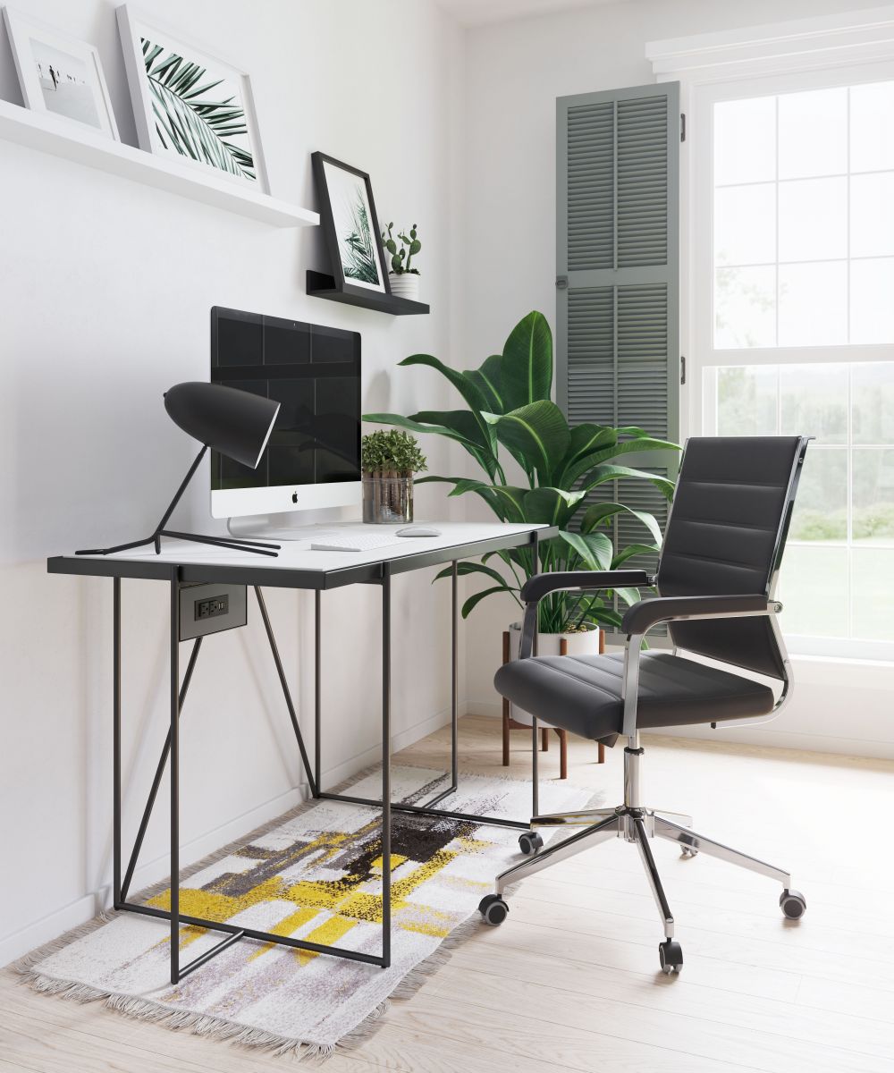 black office chair