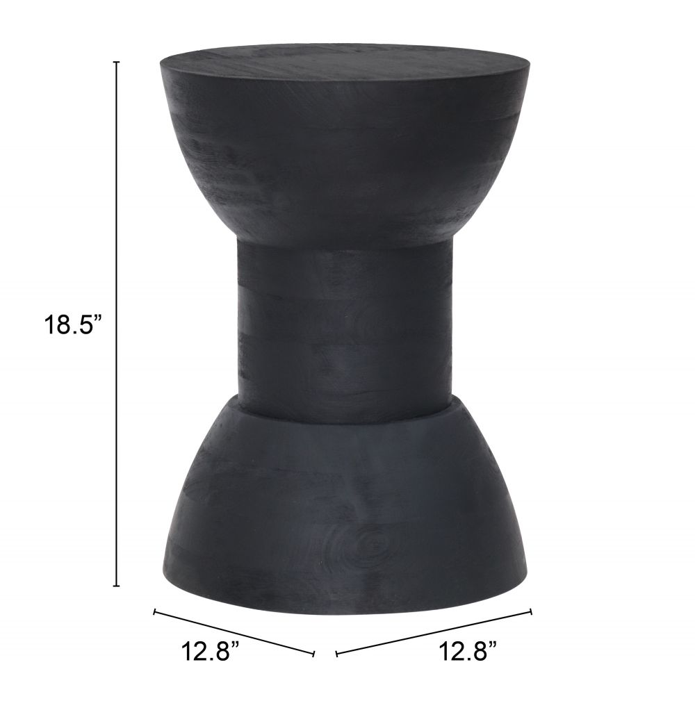 wooden side table