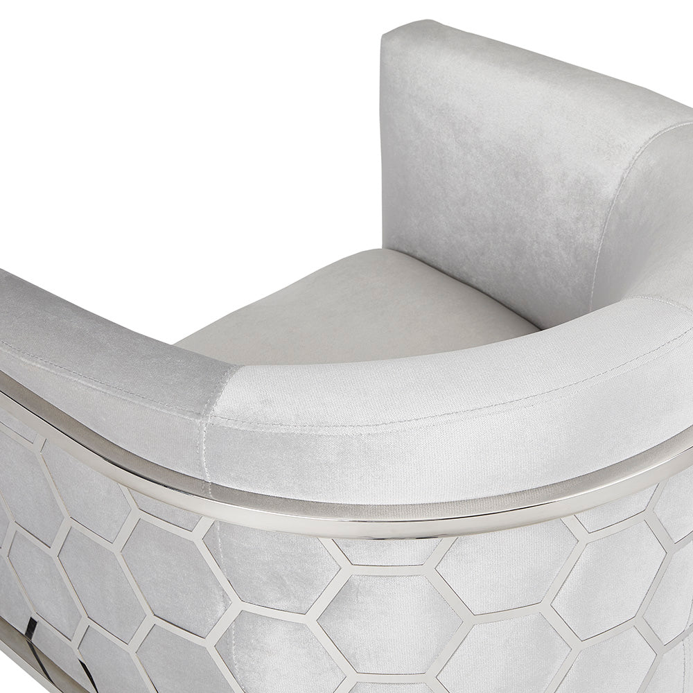 fabric accent chair