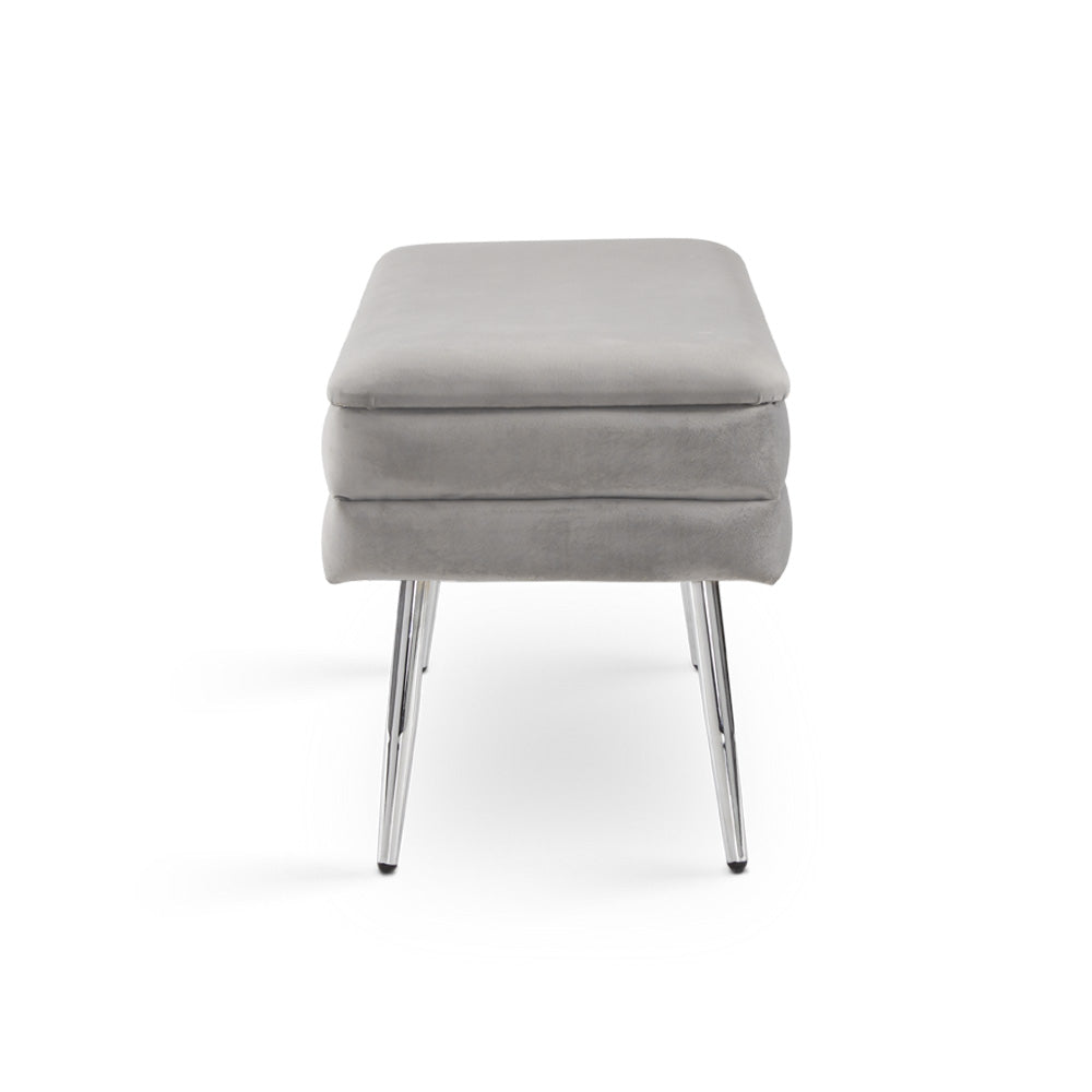 grey bench
