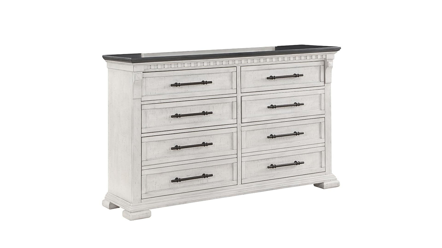 white dresser