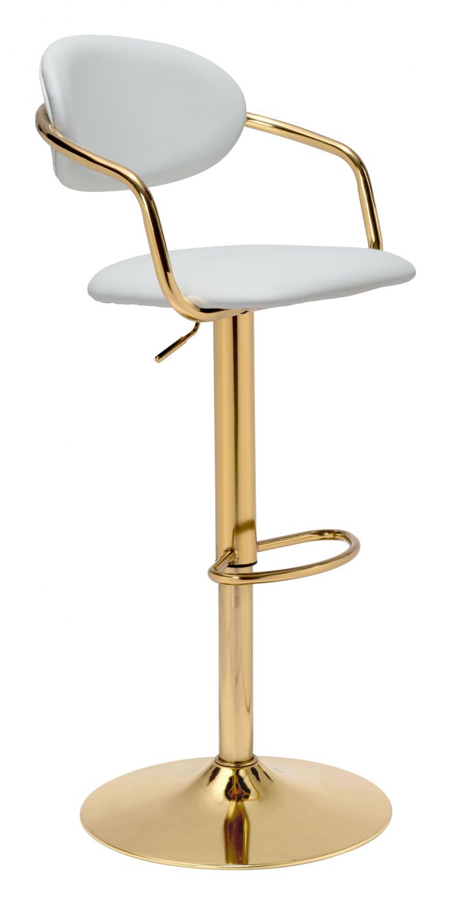 white bar stool