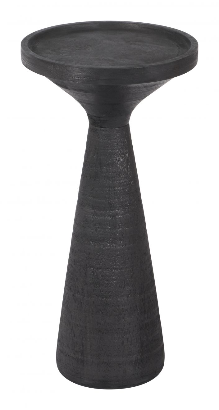 black end table