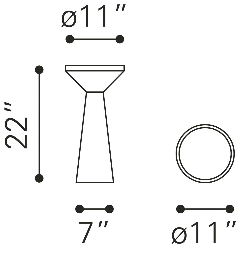 round end table