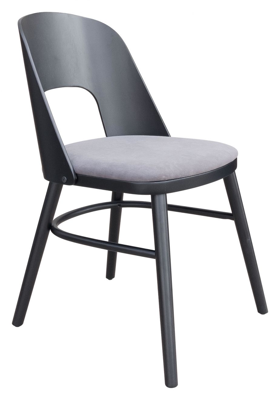 Grey &Black dining chair
