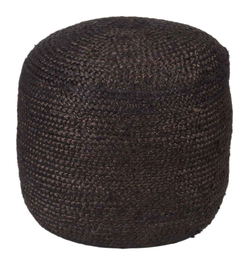 black ottoman