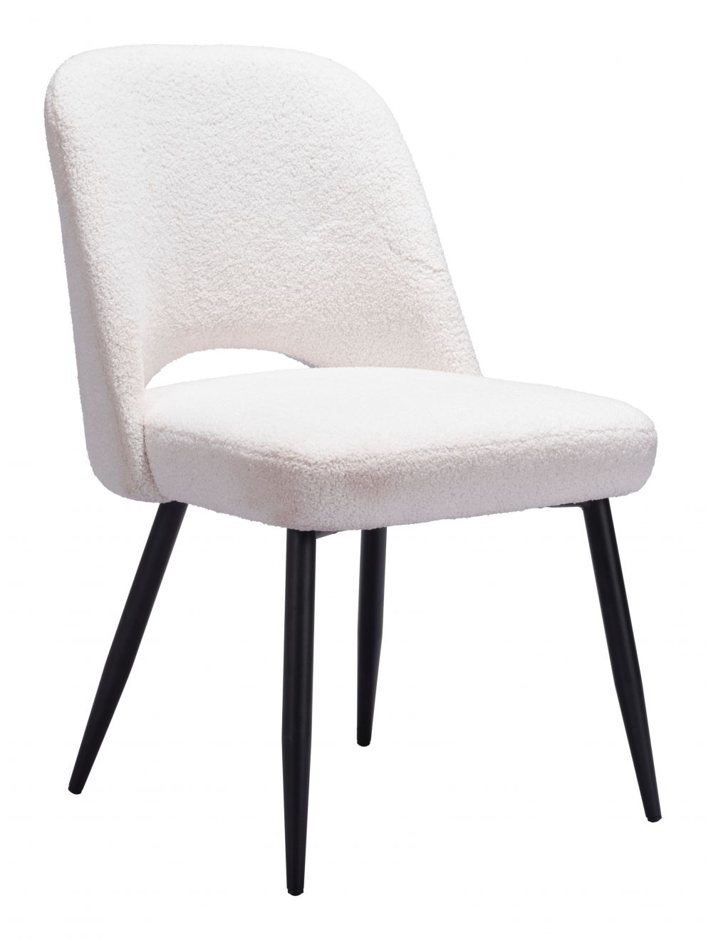 white dining chair