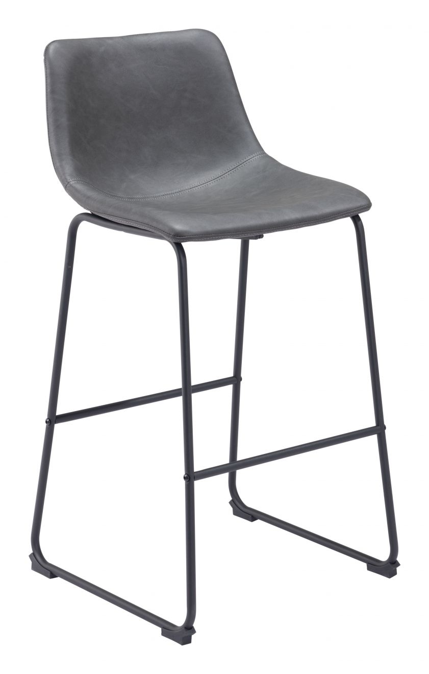 grey bar stool