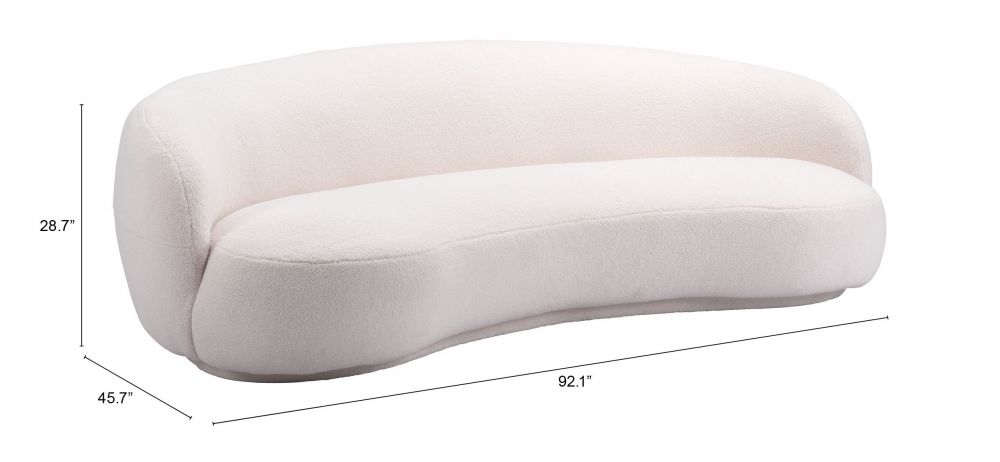 beige fabric sofa