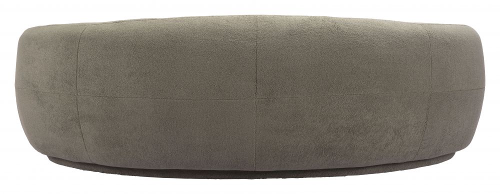 olive green fabric sofa