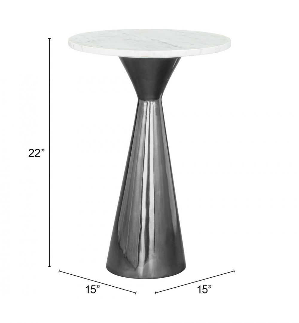 black end table