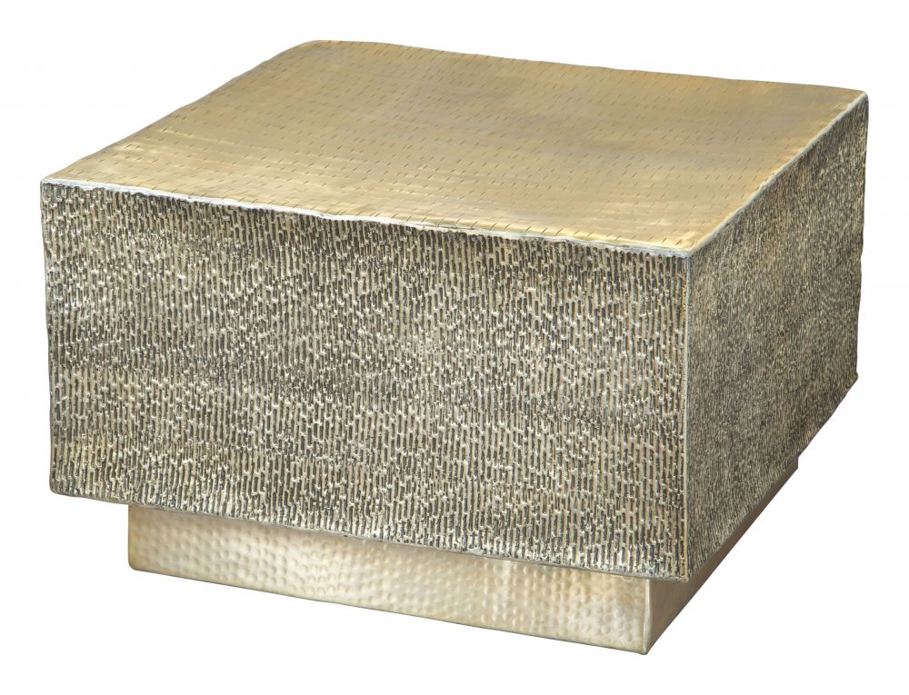 Aluminum coffee table