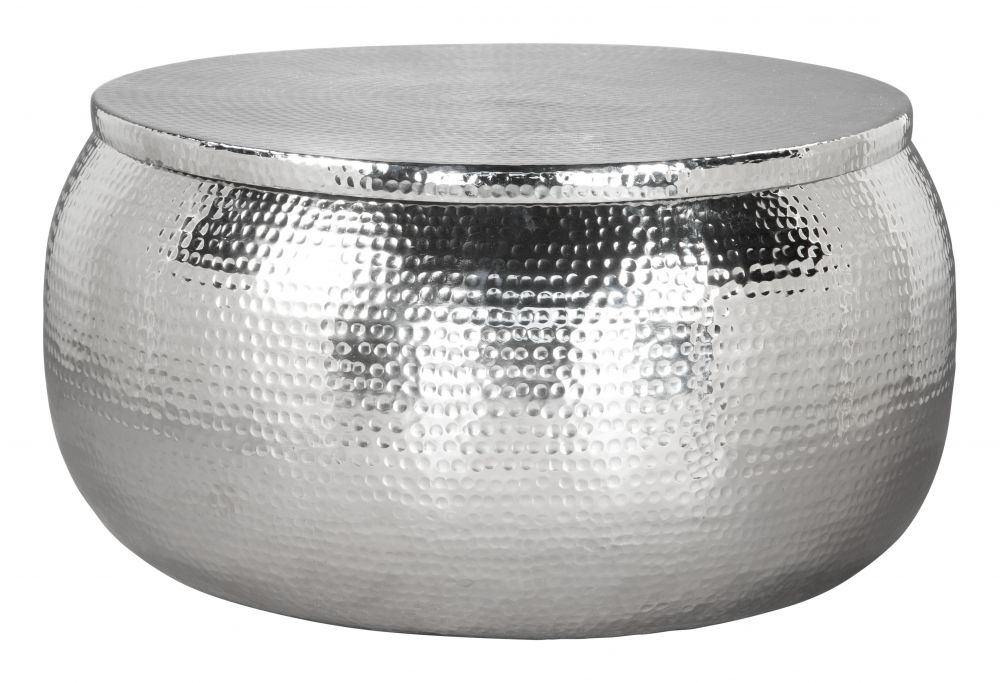 Aluminum coffee table