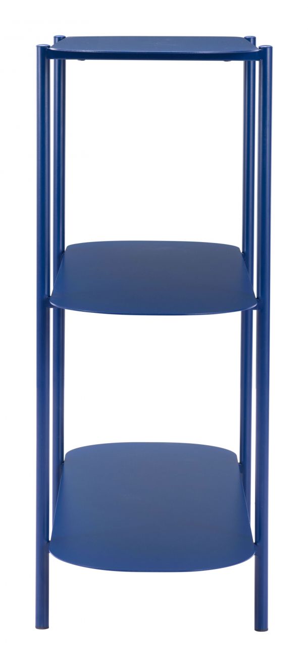 blue console table