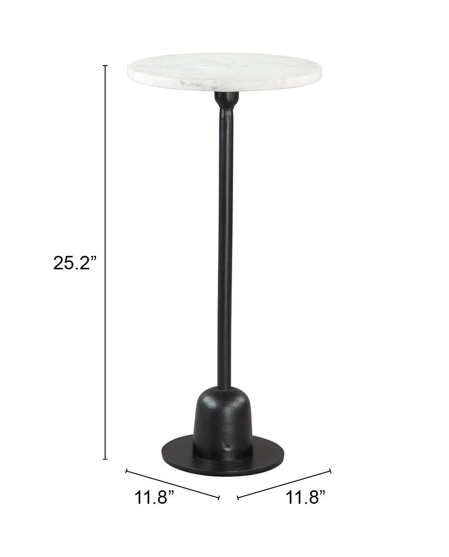 marble side table