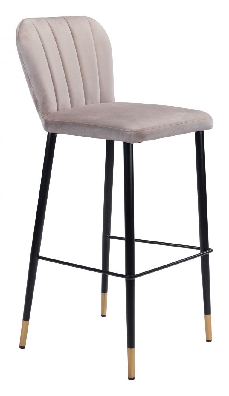 grey bar stool
