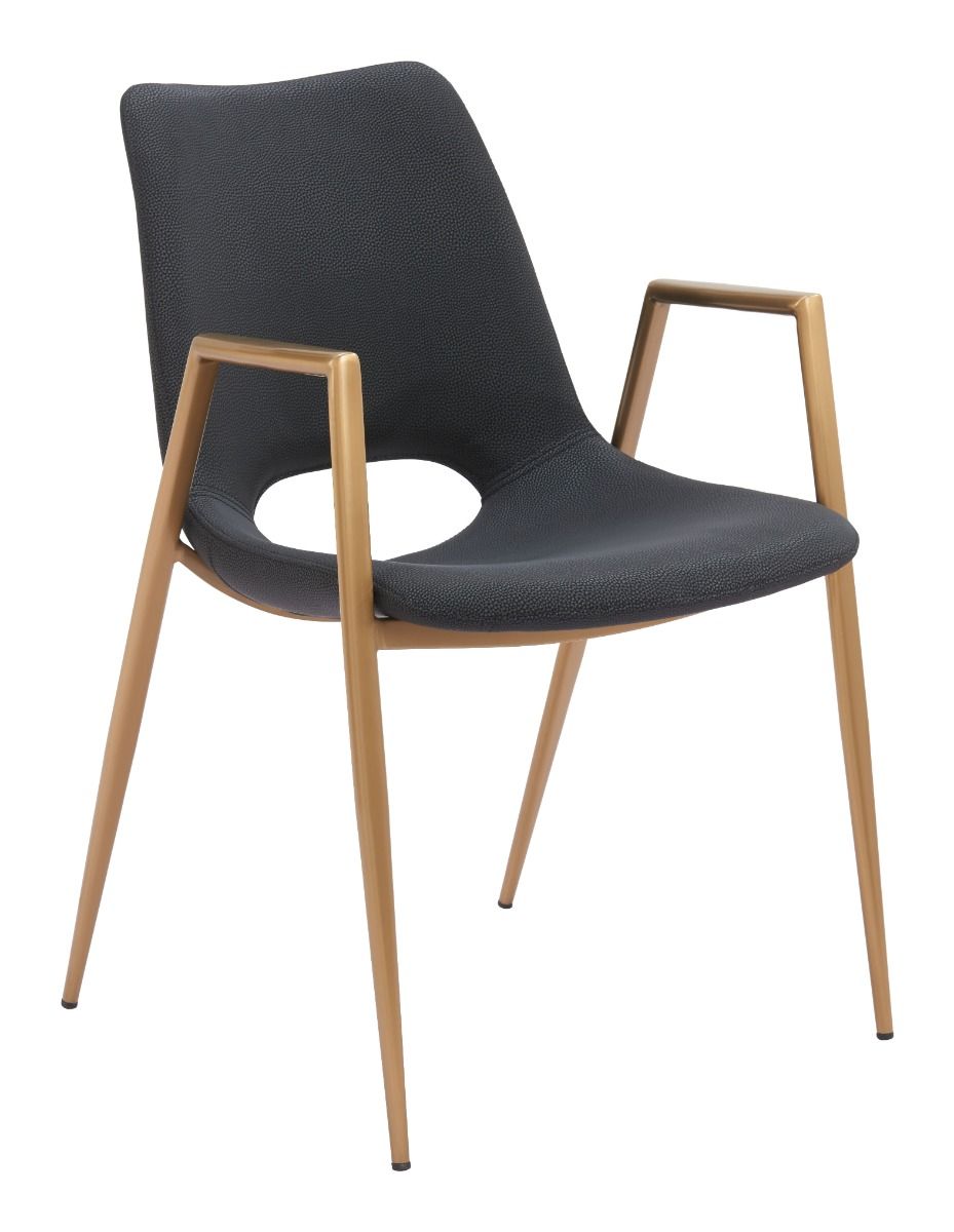 black dining chair
