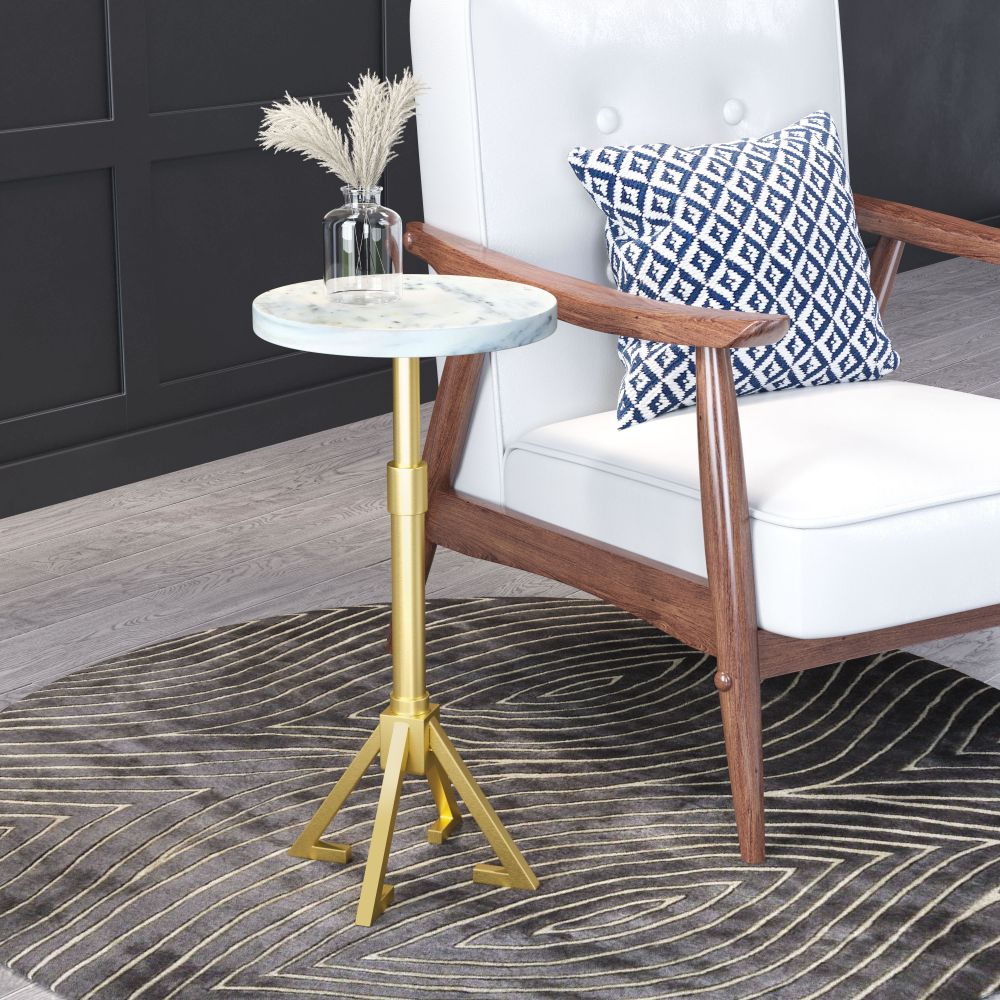 marble side table