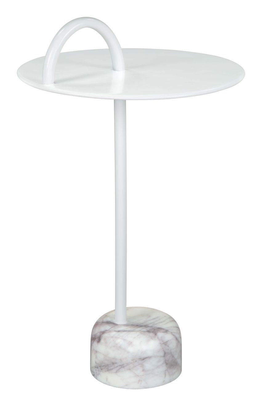 marble end table