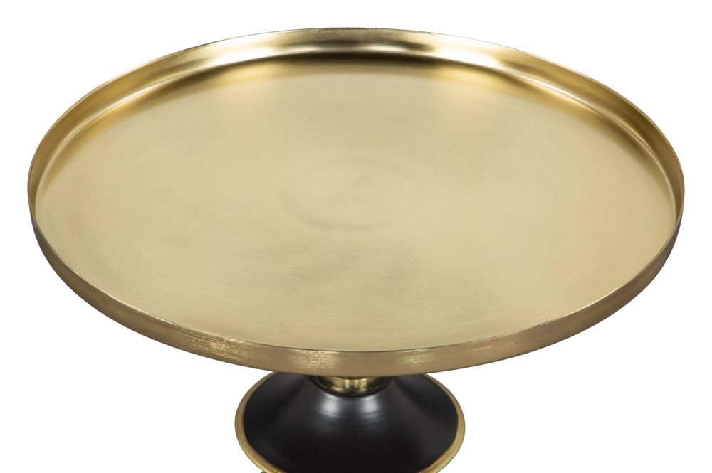 golden end table