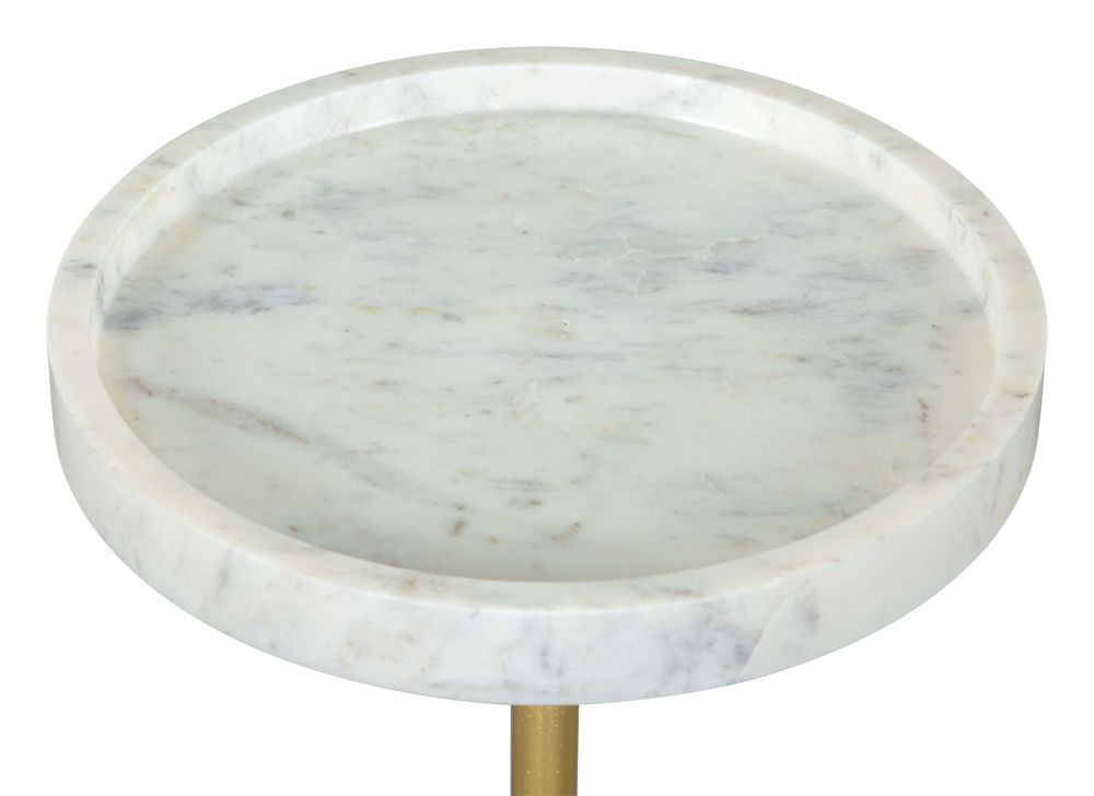 white end table