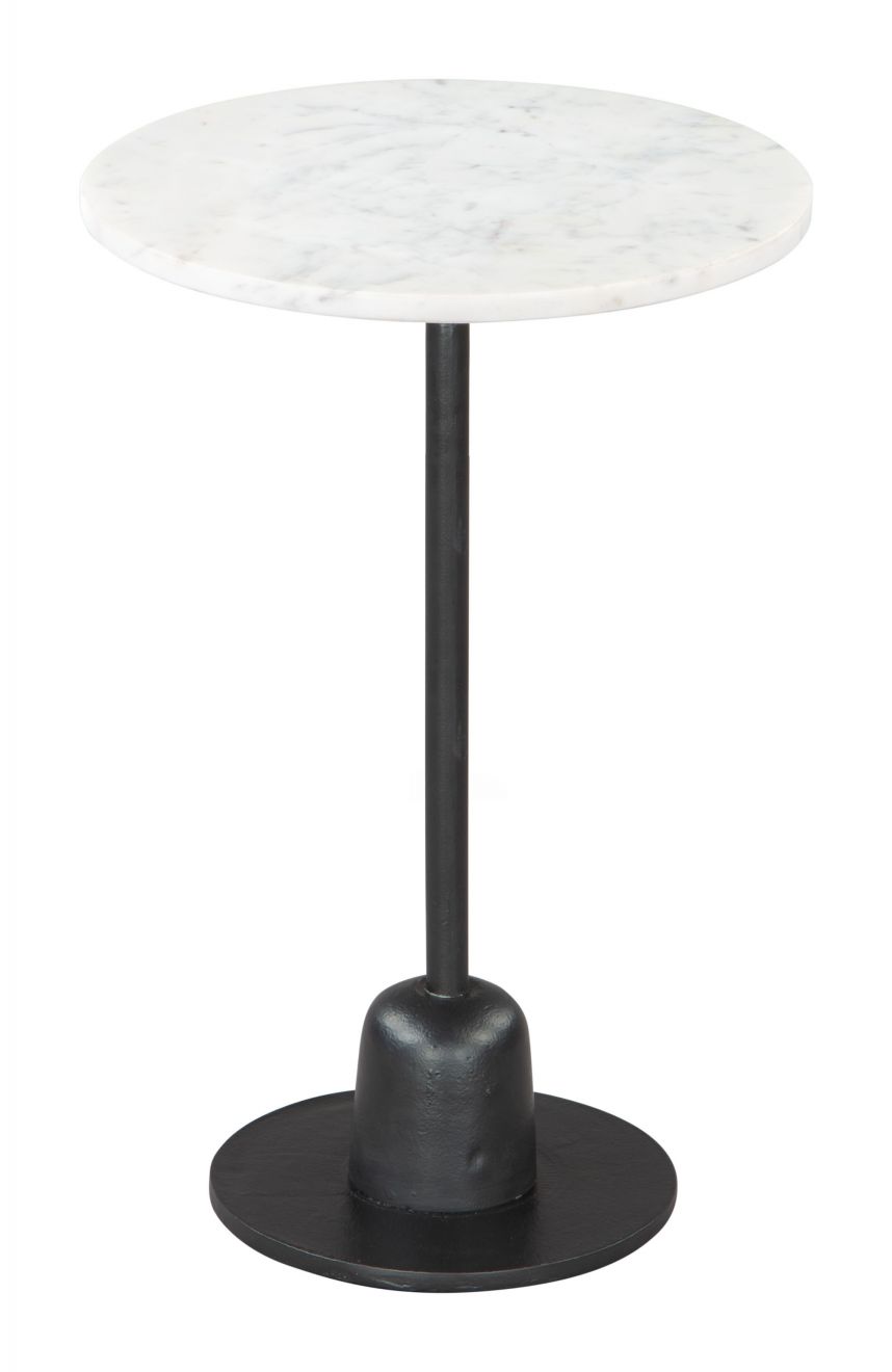 white side table