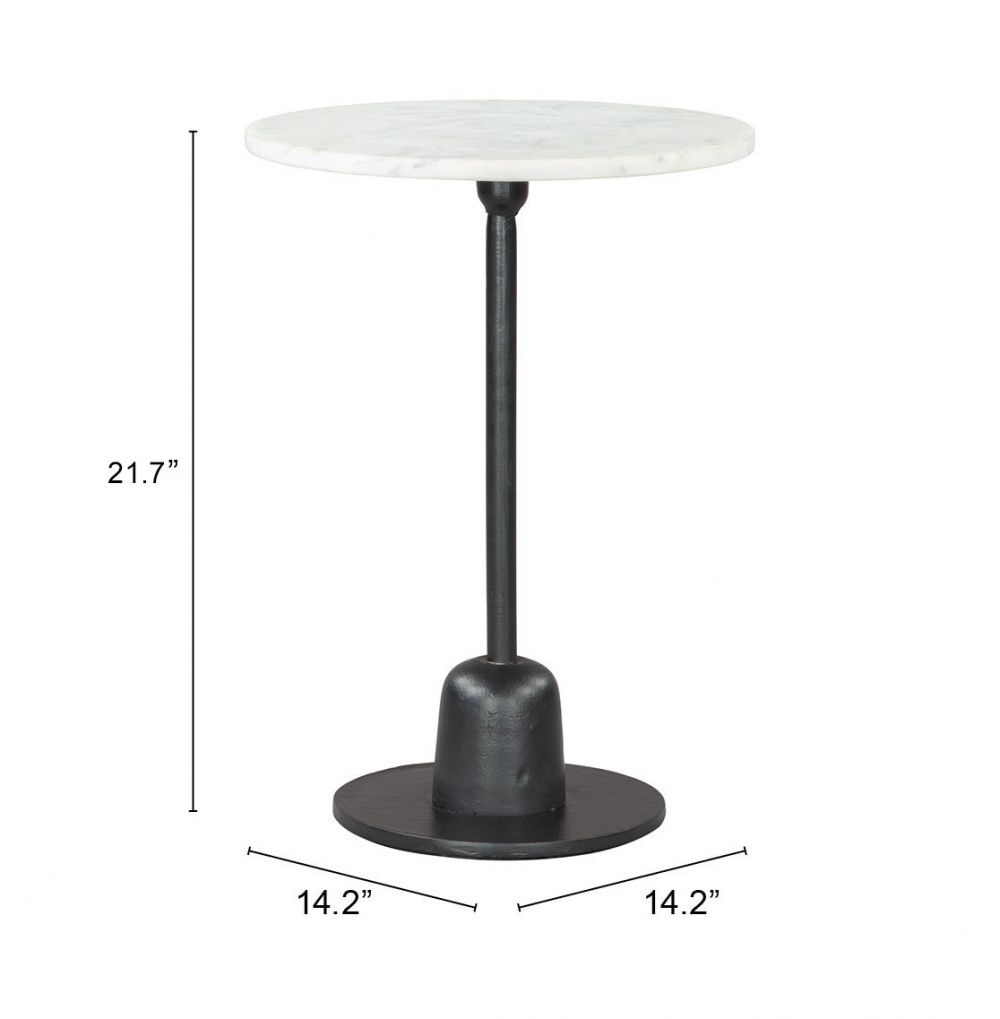 marble side table