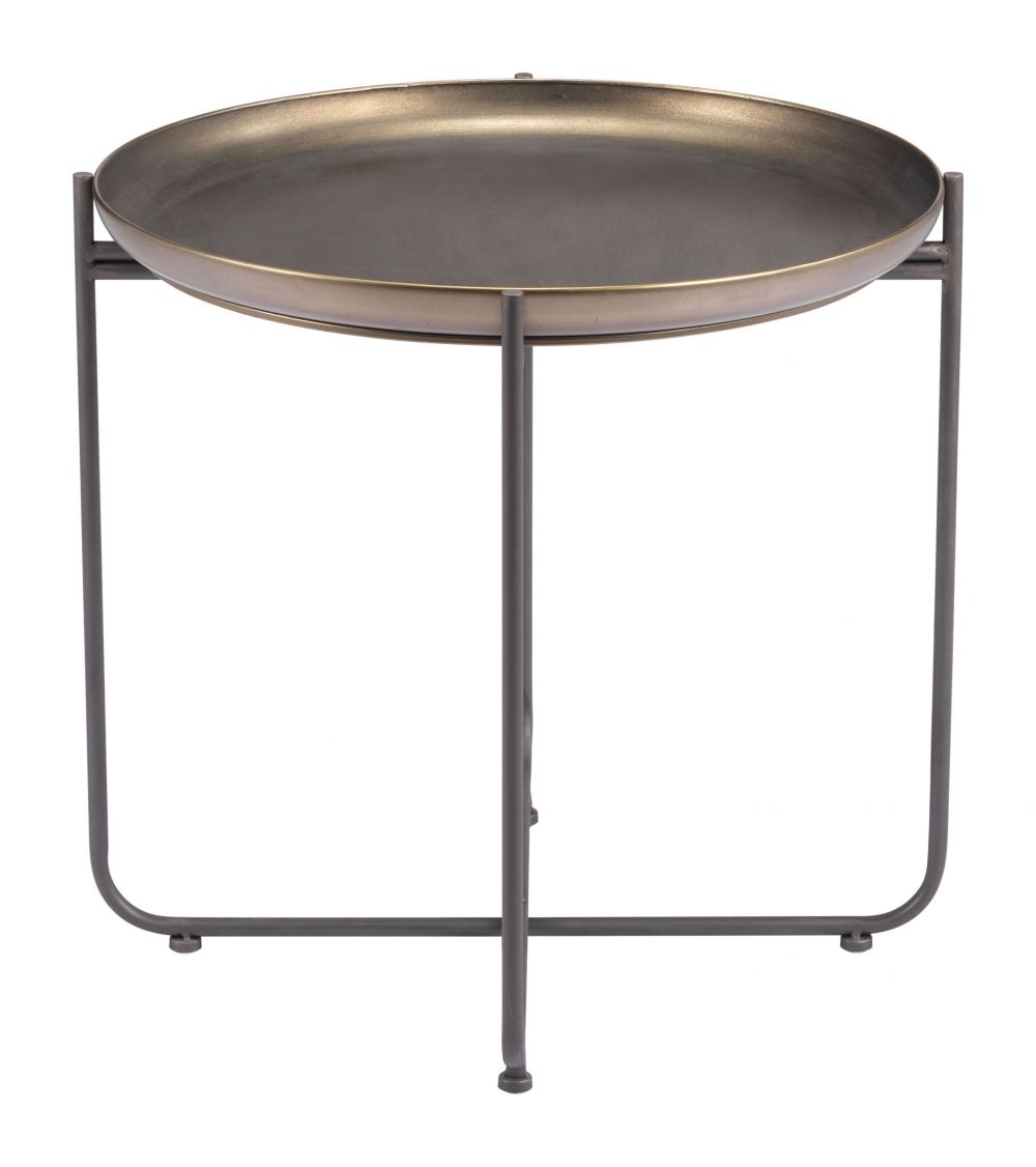 grey side table