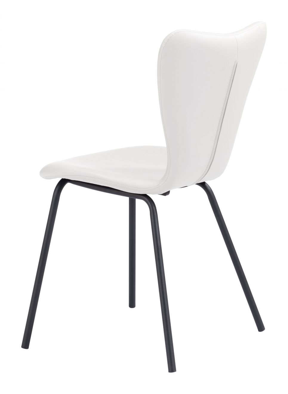 white dining chair