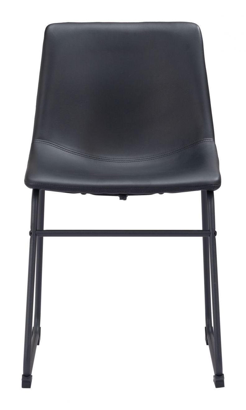 black dining chair