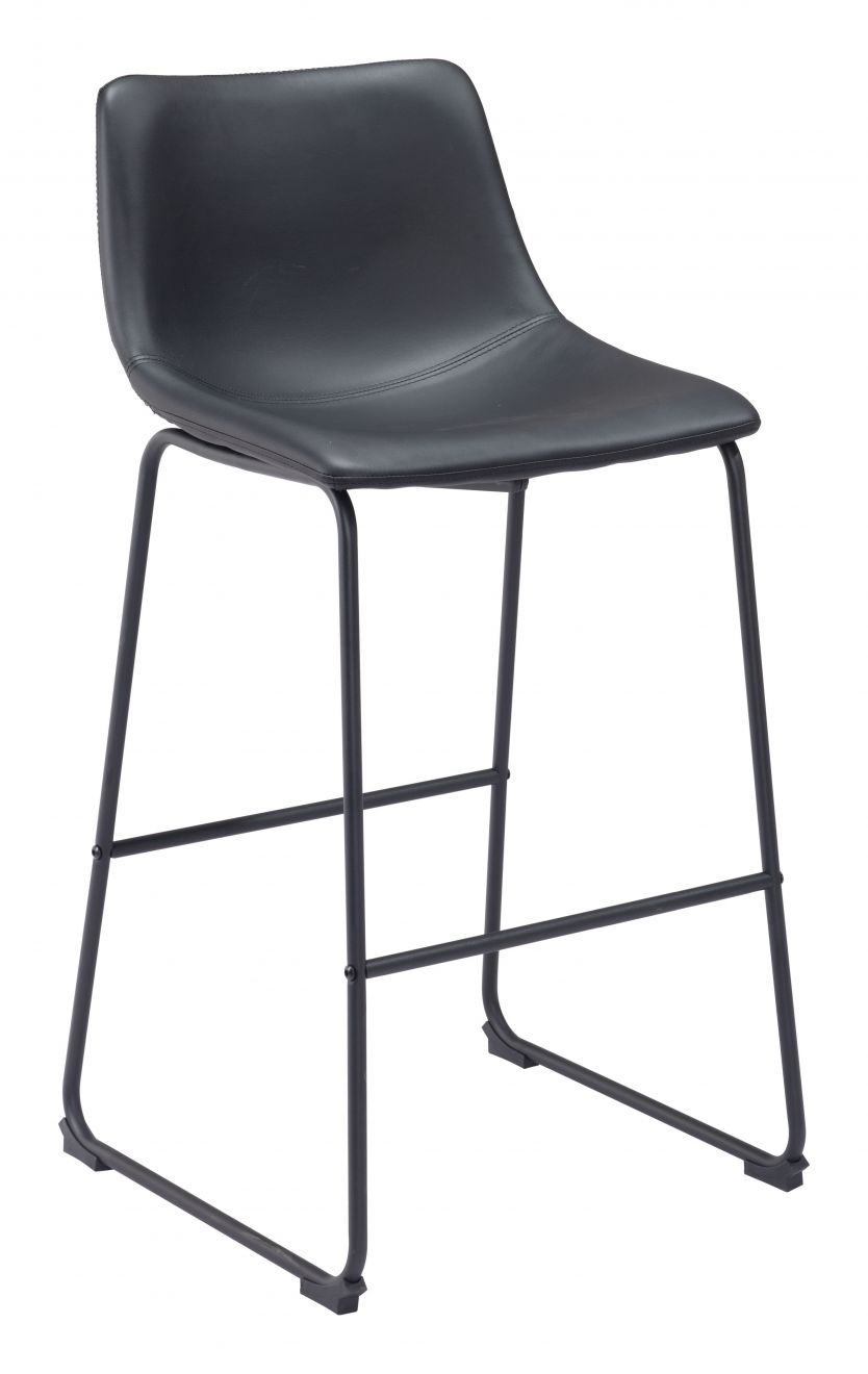 black bar stool
