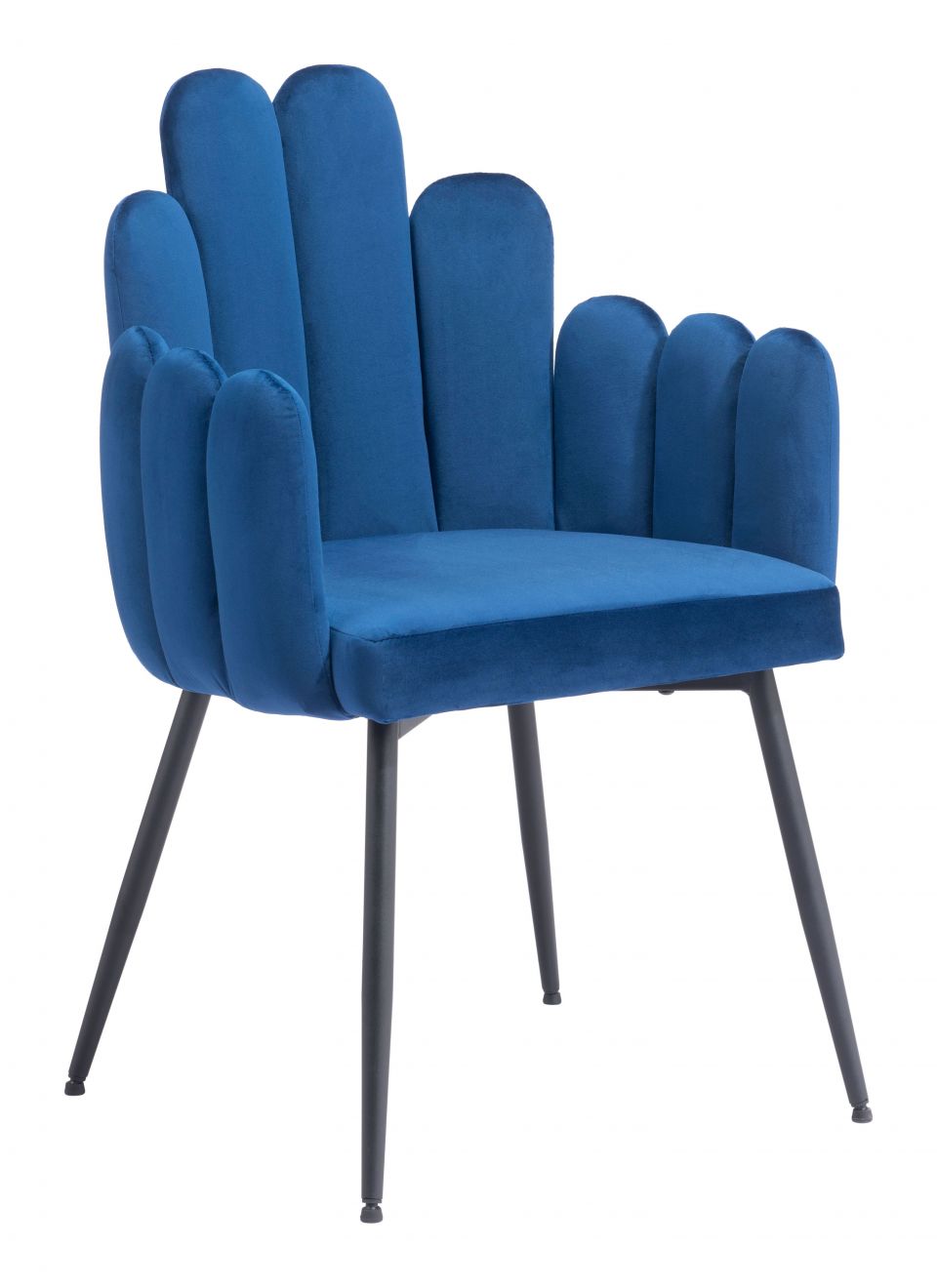 blue dining chair