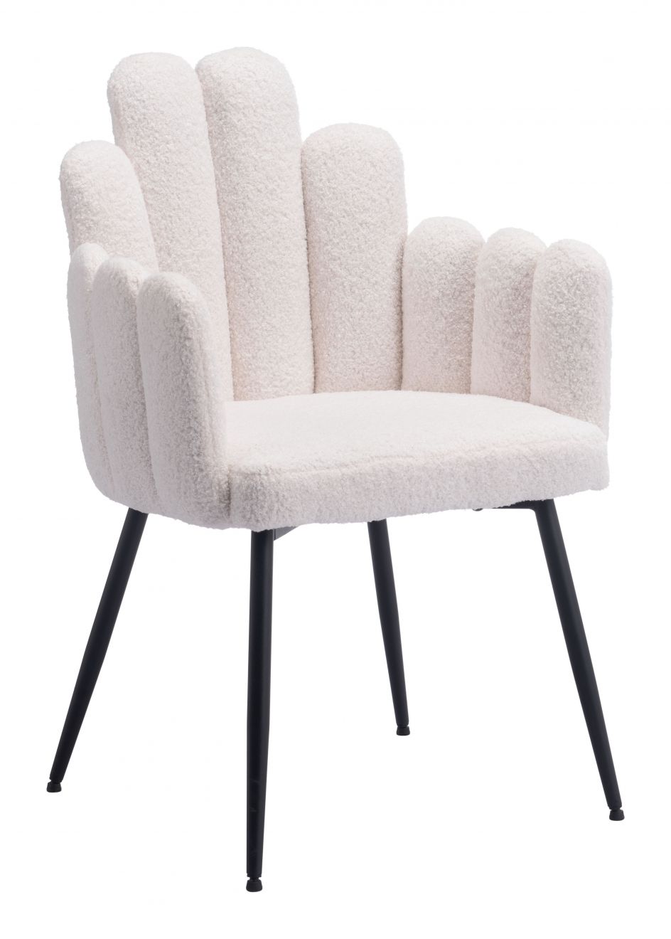 white dining chair