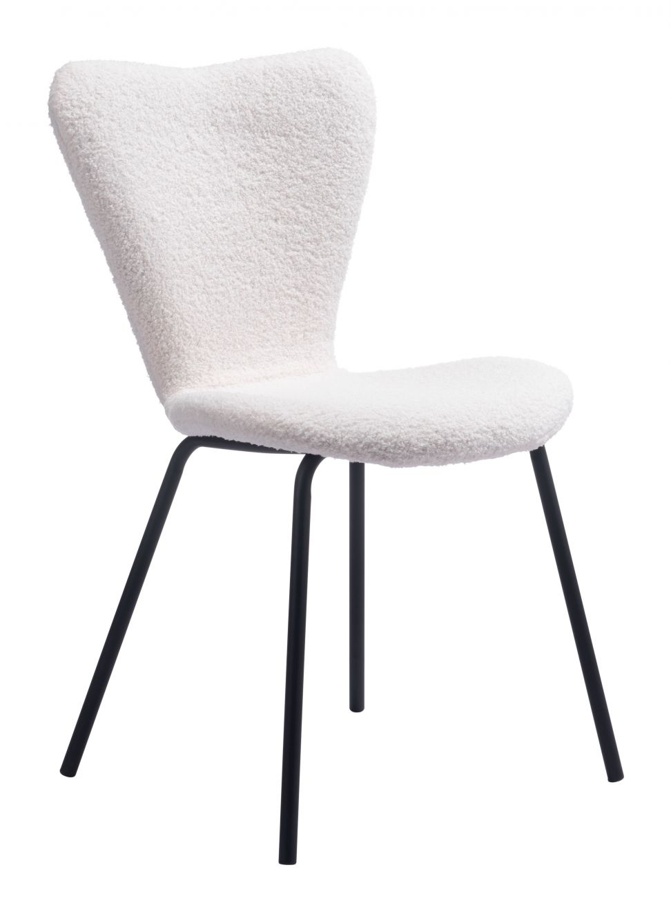 white dining chair
