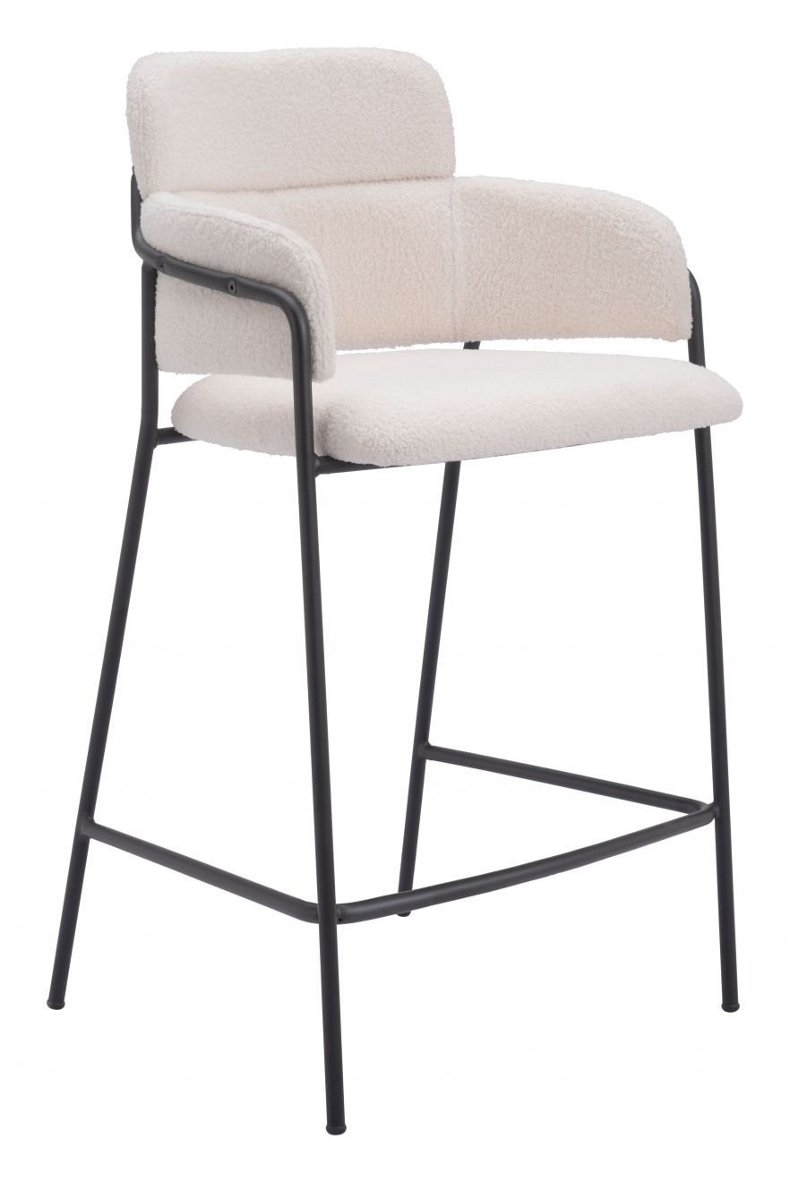 beige counter stool
