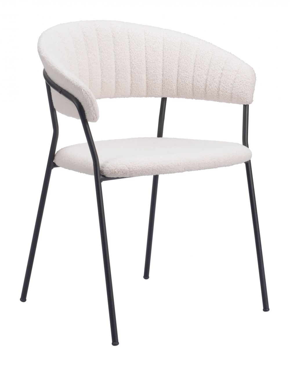 beige dining chair