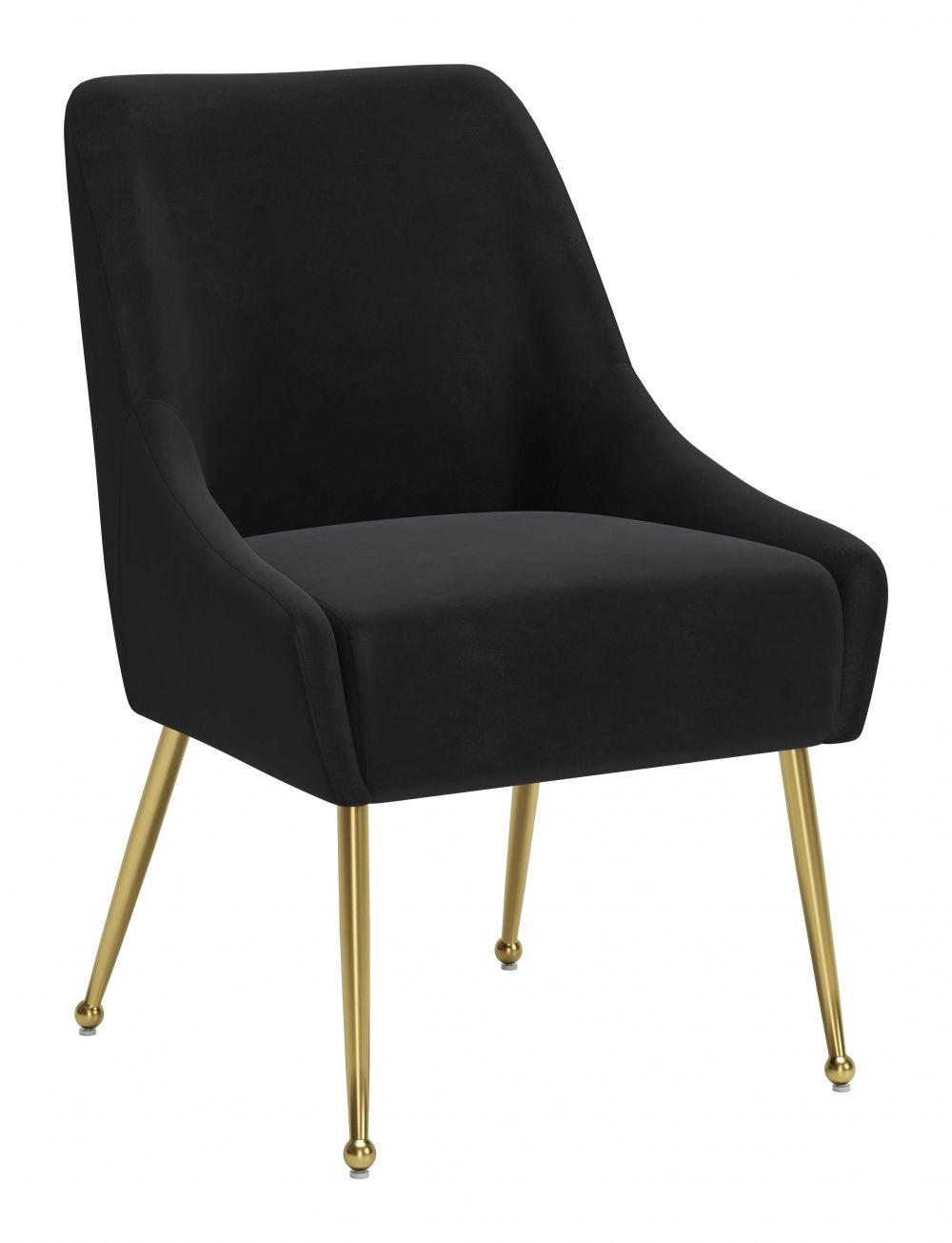 black dining chair
