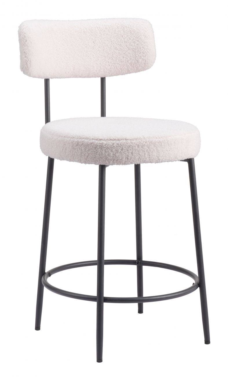 beige counter stool