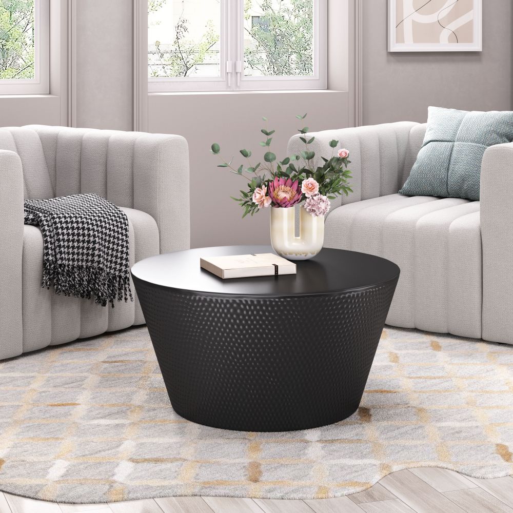 black iron coffee table