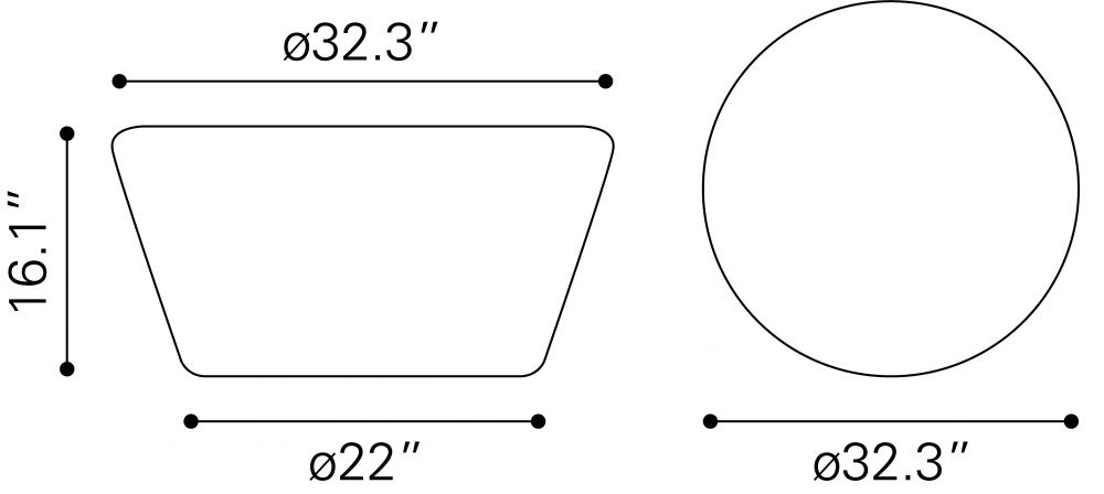 black coffee table